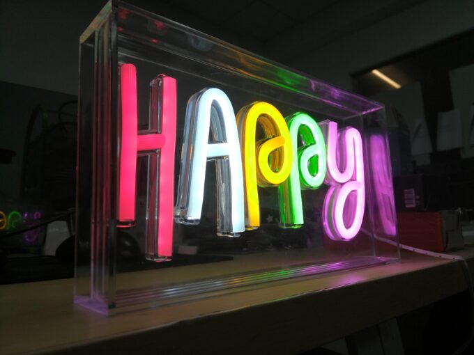 Glow Party Neon Light – Dimmable LED Sign for Birthday, Wedding, Photo Booth, Nightclub Decoration