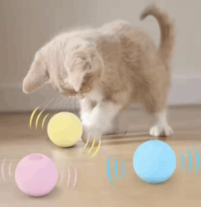 Light - emitting cat ball